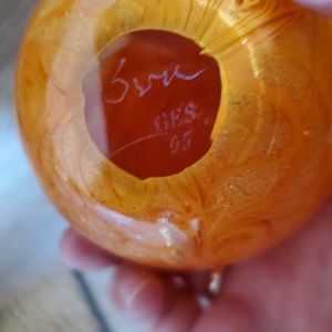 Handblown glass paperwight